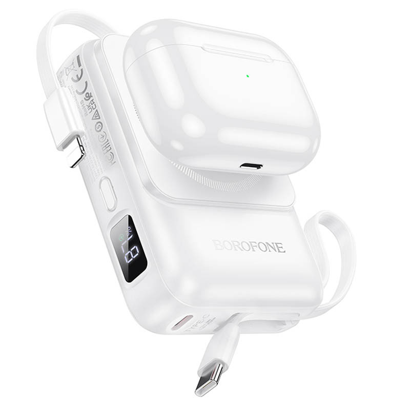 Портативний ЗП Power Bank BOROFONE BJ59 Refined 22.5W+PD20W з БЗП 10000 mAh на малюнкі №2