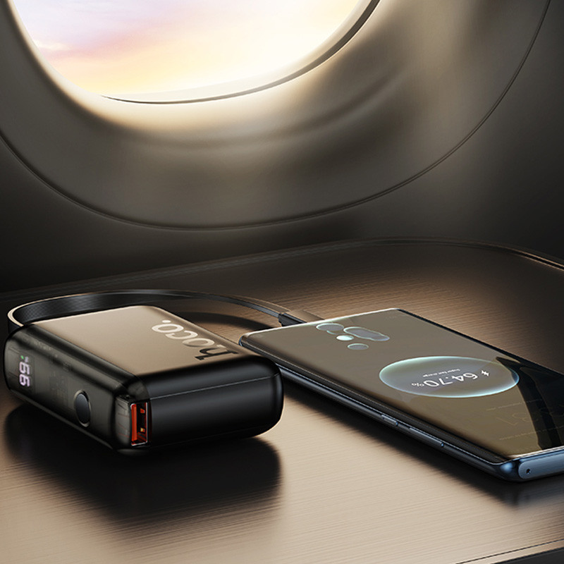 Портативний ЗП Power Bank Hoco J139 Hero 22.5W+PD20W + Type-C 10000 mAh на малюнкі №4