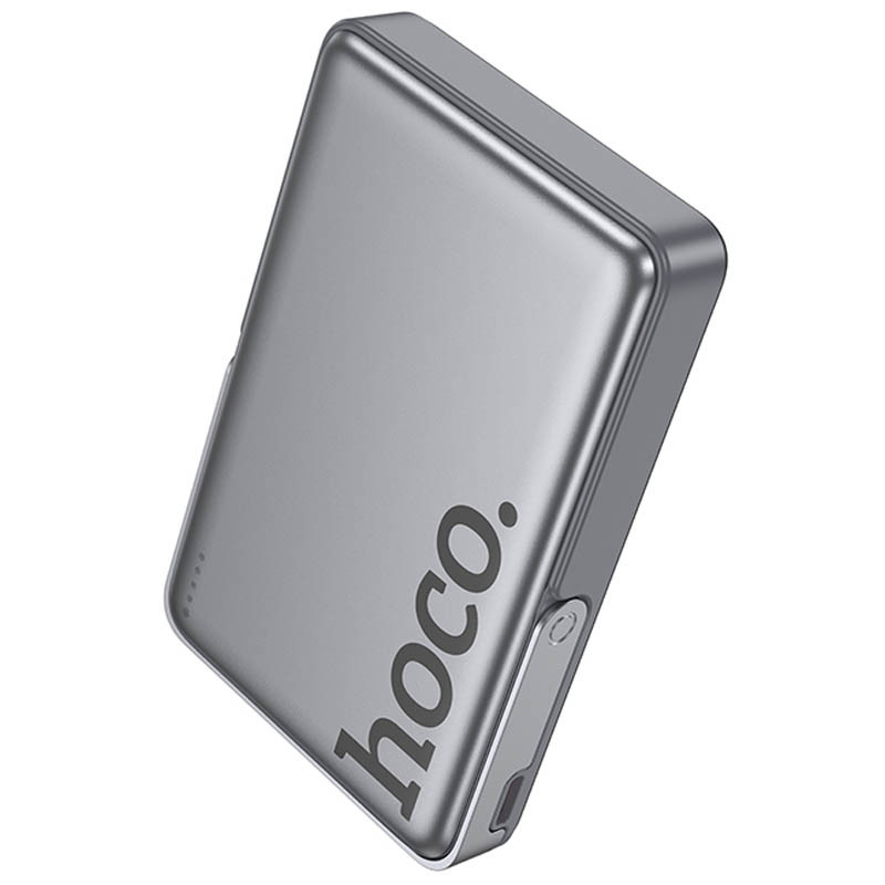 Портативное ЗУ Power Bank Hoco Q36A Sunlight magnetic suction+holder PD20W с БЗУ 10000 mAh на картинке №2