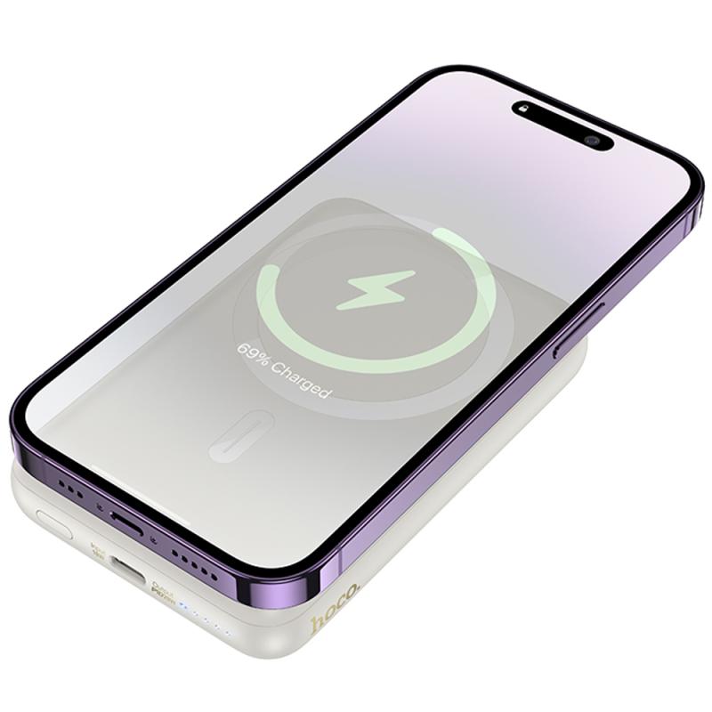 Портативное ЗУ Power Bank Hoco J141 Grace PD20W с БЗУ 10000 mAh на картинке №3