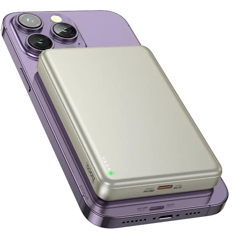 Портативное ЗУ Power Bank Hoco Q26A Joy PD20W с БЗУ 10000 mAh, Titanium gold 1, купить оптом с доставкой