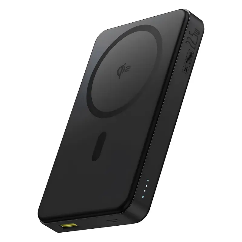 Портативное ЗУ Power Bank Baseus Airpow II OS Qi2 22.5W с БЗУ 10000 mAh (P10080000), Cosmic Black, купить оптом с доставкой