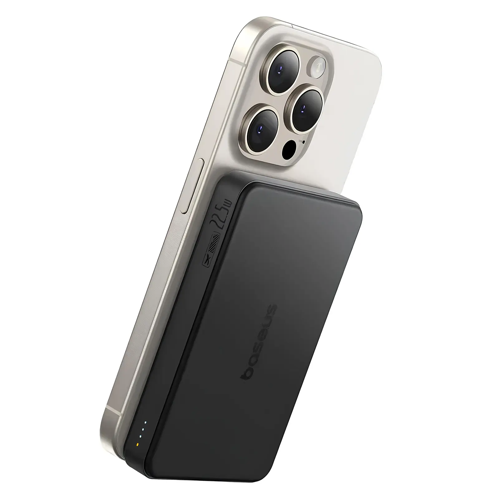 Портативное ЗУ Power Bank Baseus Airpow II OS Qi2 22.5W с БЗУ 10000 mAh (P10080000), Cosmic Black 1, купить оптом с доставкой