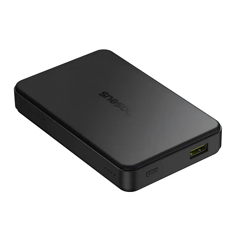 Портативное ЗУ Power Bank Baseus Airpow II OS Qi2 22.5W с БЗУ 10000 mAh (P10080000), Cosmic Black 3, купить оптом с доставкой
