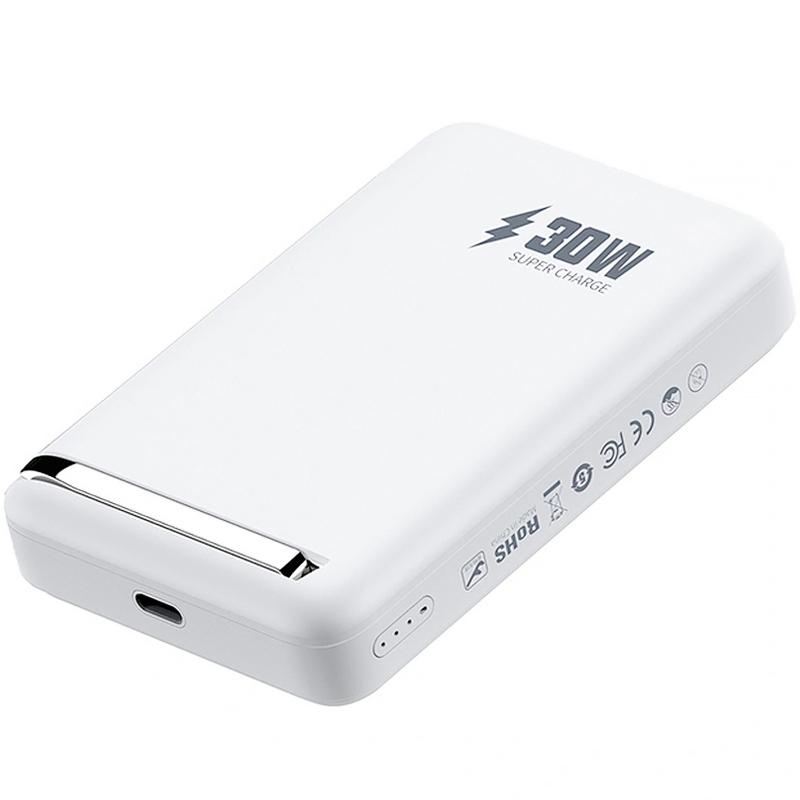 Портативний ЗП Power Bank WIWU Wi-P031 Magnetic з БЗП Qi2 30W 10000 mAh на малюнкі №7