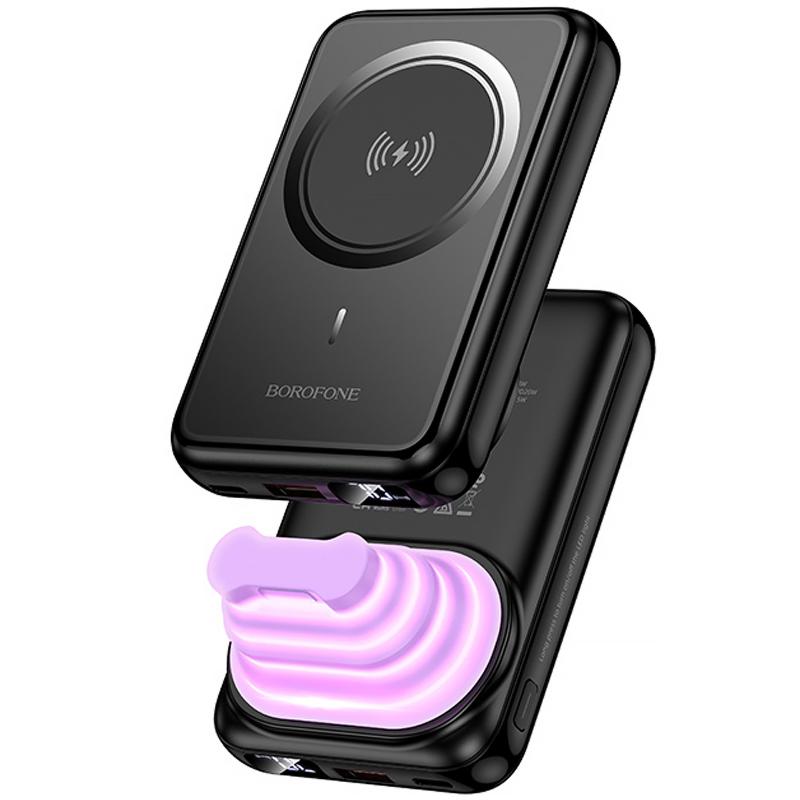 Портативний ЗП Power Bank Borofone BJ83 Ocean 22.5W+PD20W з БЗП 10000 mAh на малюнкі №2