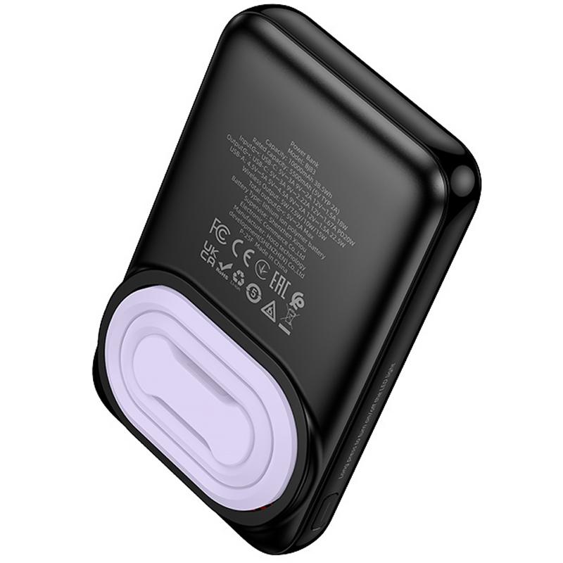 Портативний ЗП Power Bank Borofone BJ83 Ocean 22.5W+PD20W з БЗП 10000 mAh на малюнкі №3