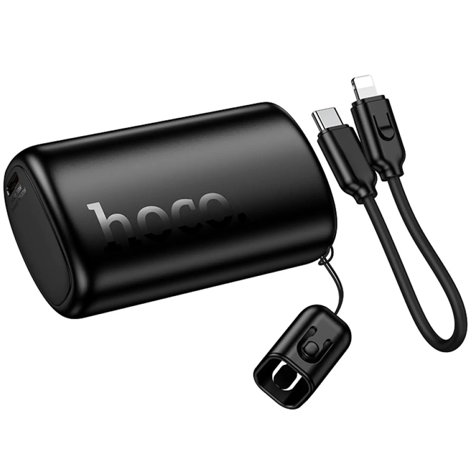 Портативное ЗУ Power Bank Hoco Q50 Victory PD20W with cable 10000 mAh, Black 3, купить оптом с доставкой