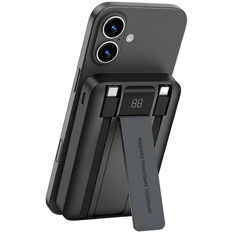 Портативний ЗП Power Bank WIWU Wi-P061 22.5W+PD20W з БЗП+iWatch with cable 10000 mAh на малюнкі №2