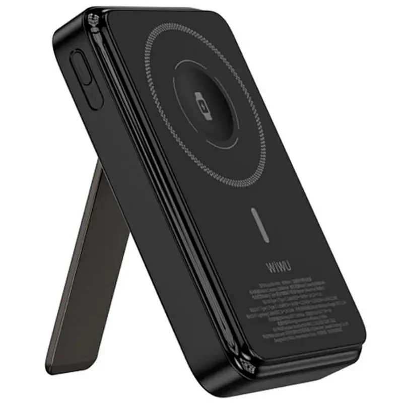 Портативний ЗП Power Bank WIWU Wi-P061 22.5W+PD20W з БЗП+iWatch with cable 10000 mAh, Black 4, купити оптом з доставкою