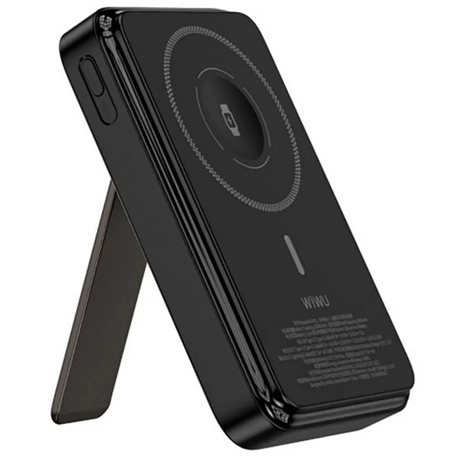 Портативний ЗП Power Bank WIWU Wi-P061 22.5W+PD20W з БЗП+iWatch with cable 10000 mAh, Black 4, купити оптом з доставкою