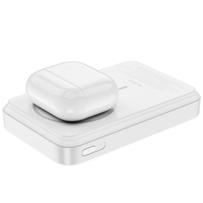 Портативний ЗП Power Bank WIWU Wi-P061 22.5W+PD20W з БЗП+iWatch with cable 10000 mAh на малюнкі №6
