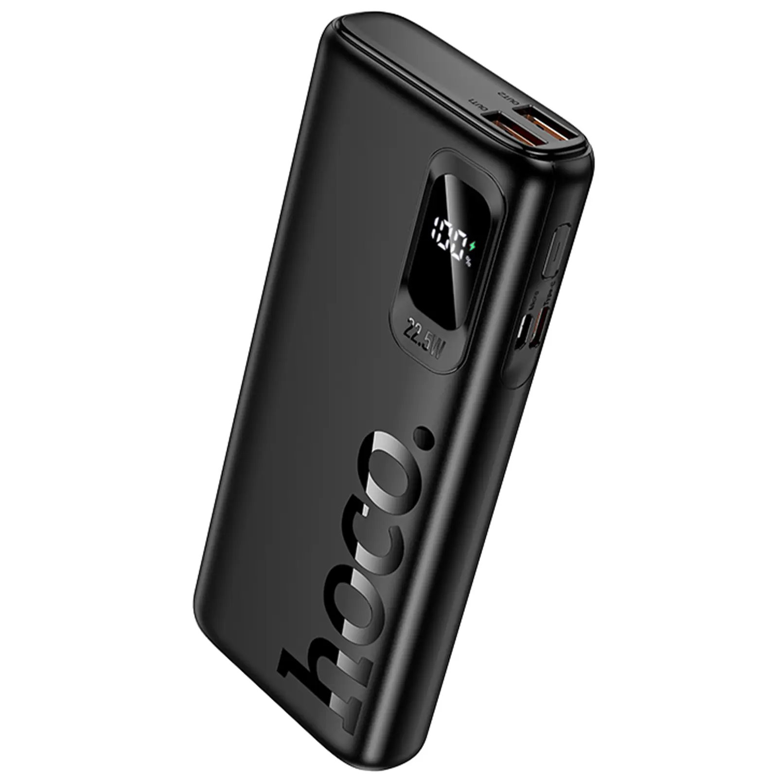 Портативное ЗУ Power Bank Hoco J158 Pro Runner 22.5W+PD20W 10000 mAh, Black, купить оптом с доставкой