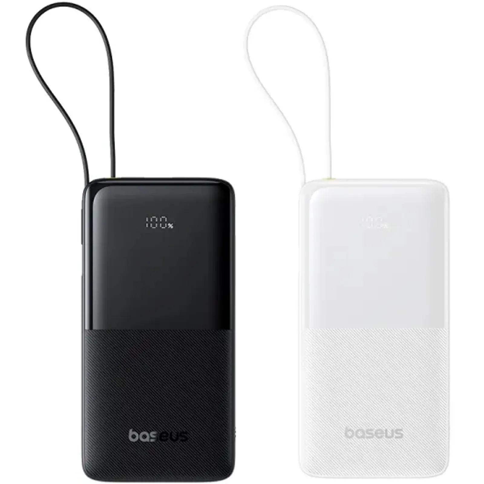 Портативное ЗУ Power Bank Baseus Bipow 2 Digital Display PD20W with cable 10000 mAh (P10077101113), купить оптом с доставкой