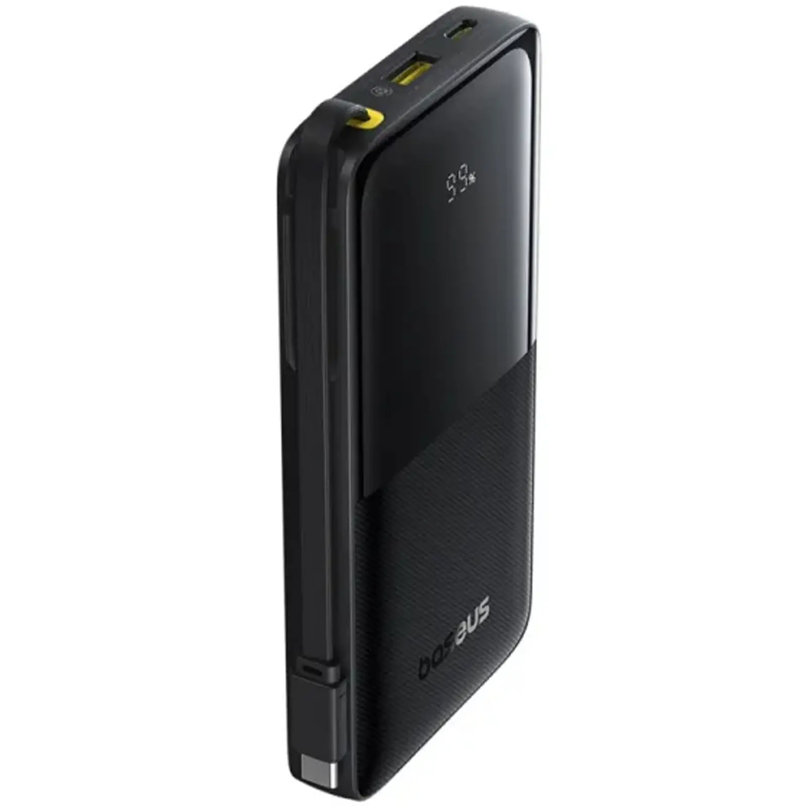 Портативное ЗУ Power Bank Baseus Bipow 2 Digital Display PD20W with cable 10000 mAh (P10077101113), Cluster Black 1, купить оптом с доставкой
