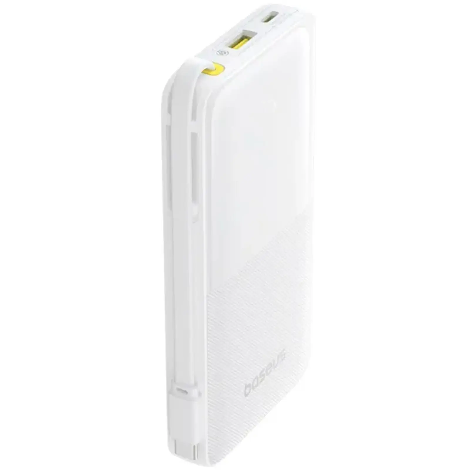 Портативное ЗУ Power Bank Baseus Bipow 2 Digital Display PD20W with cable 10000 mAh (P10077101113), Moon White 1, купить оптом с доставкой