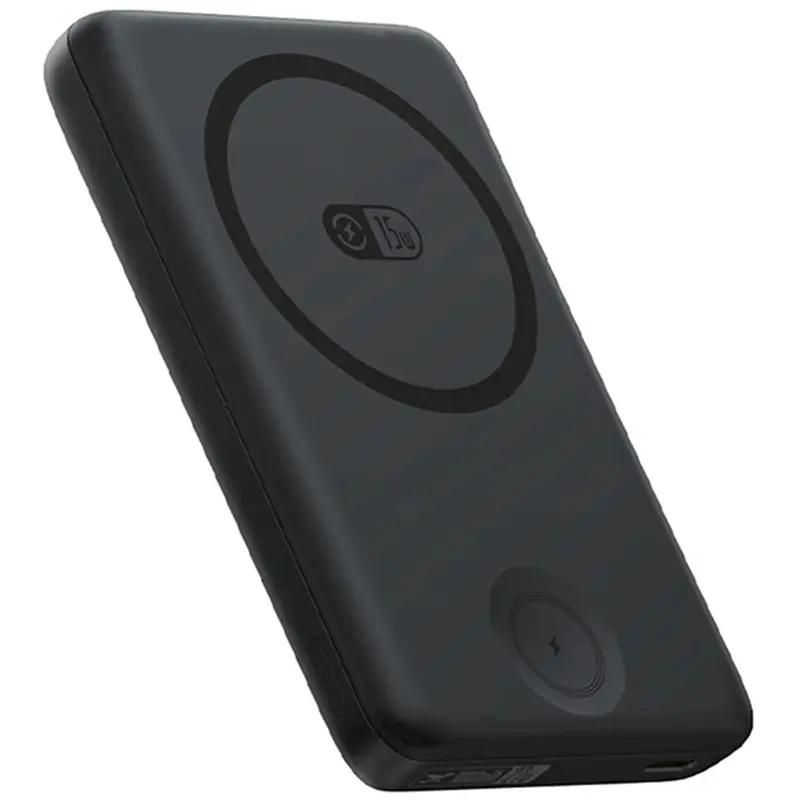 Портативное ЗУ Power Bank Baseus EnerFill FT11 Magnetic PD27W с БЗУ+iWatch 10000mAh (P1008210G123), Cosmic Black 1, купить оптом с доставкой