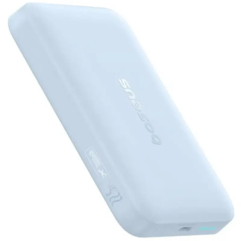 Портативное ЗУ Power Bank Baseus EnerFill FM11 Ultra-Mini 22.5W с БЗУ 10000mAh (PPFM11-1022), Galaxy Blue, купить оптом с доставкой