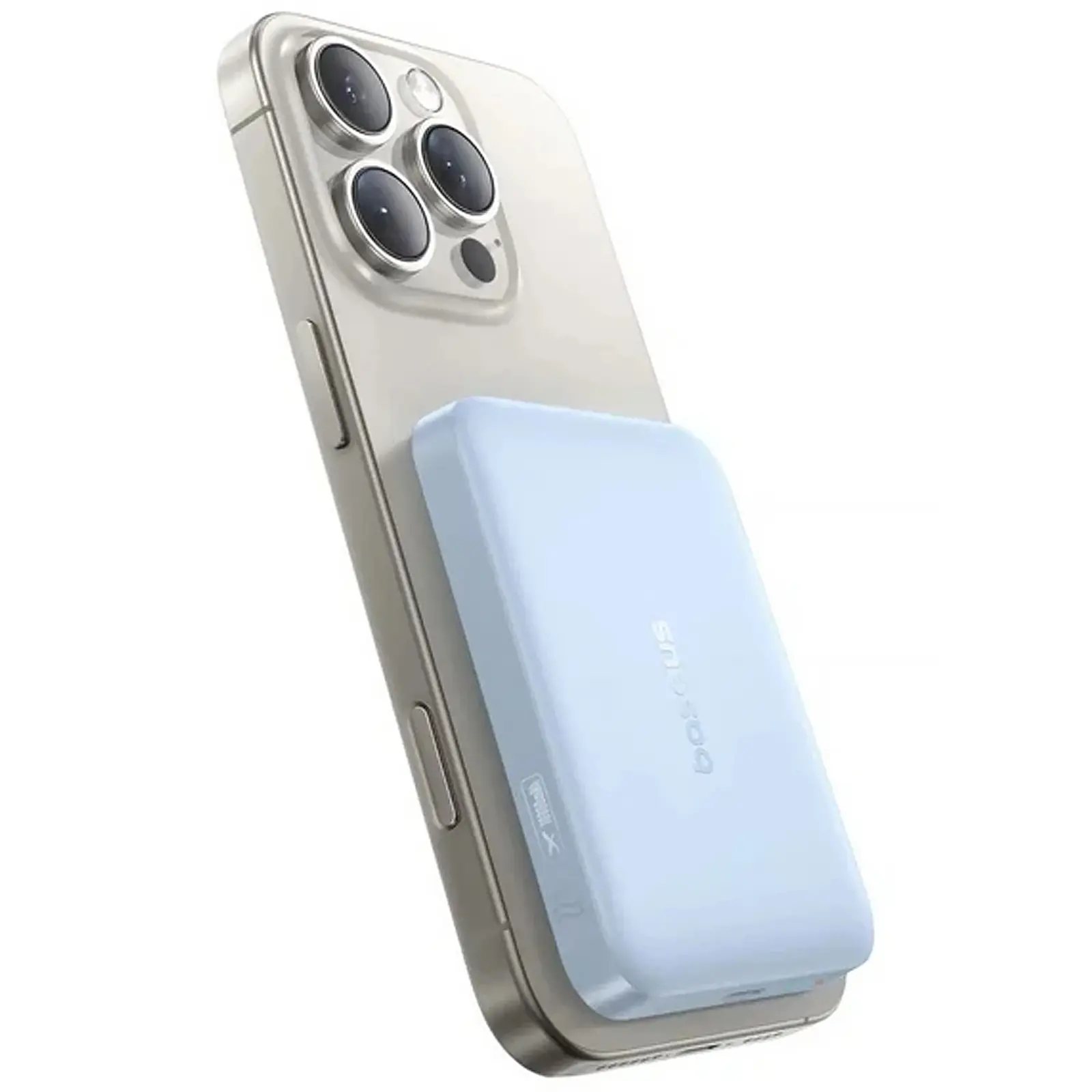 Портативное ЗУ Power Bank Baseus EnerFill FM11 Ultra-Mini 22.5W с БЗУ 10000mAh (PPFM11-1022), Galaxy Blue 2, купить оптом с доставкой