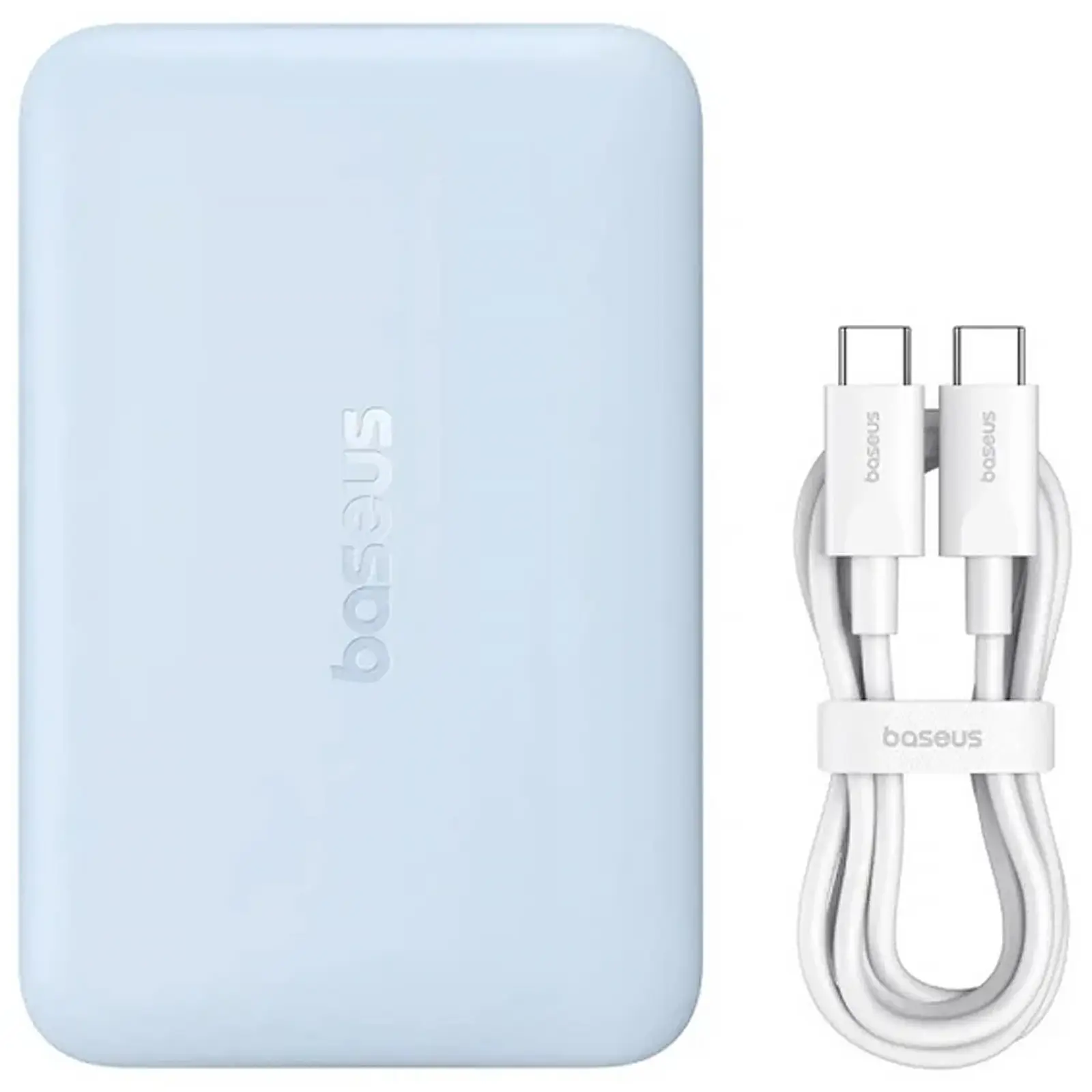 Портативное ЗУ Power Bank Baseus EnerFill FM11 Ultra-Mini 22.5W с БЗУ 10000mAh (PPFM11-1022), Galaxy Blue 4, купить оптом с доставкой