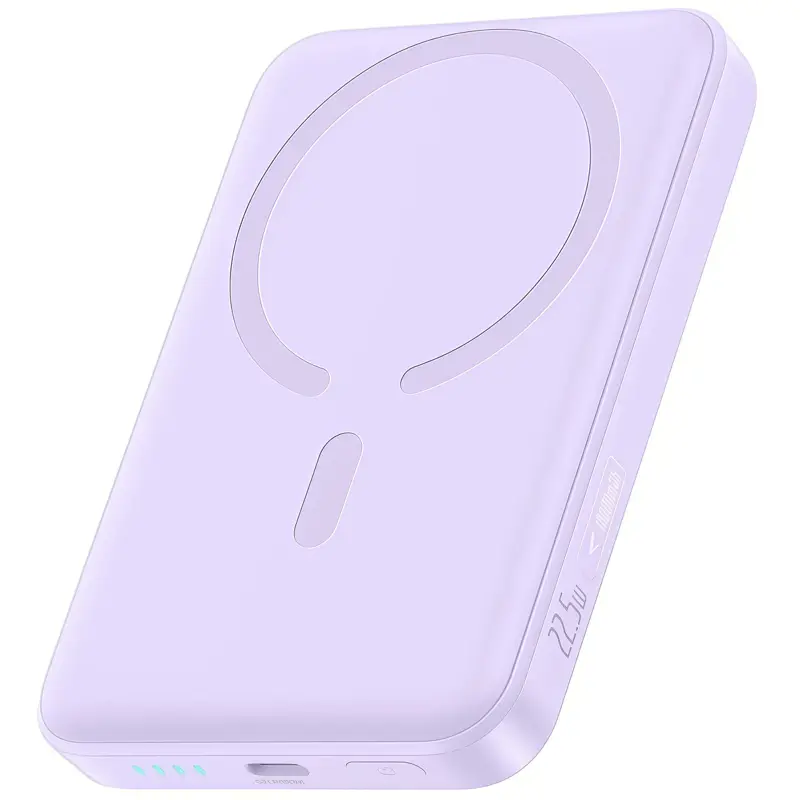 Портативное ЗУ Power Bank Baseus EnerFill FM11 Ultra-Mini 22.5W с БЗУ 10000mAh (PPFM11-1022), Nebula Purple, купить оптом с доставкой
