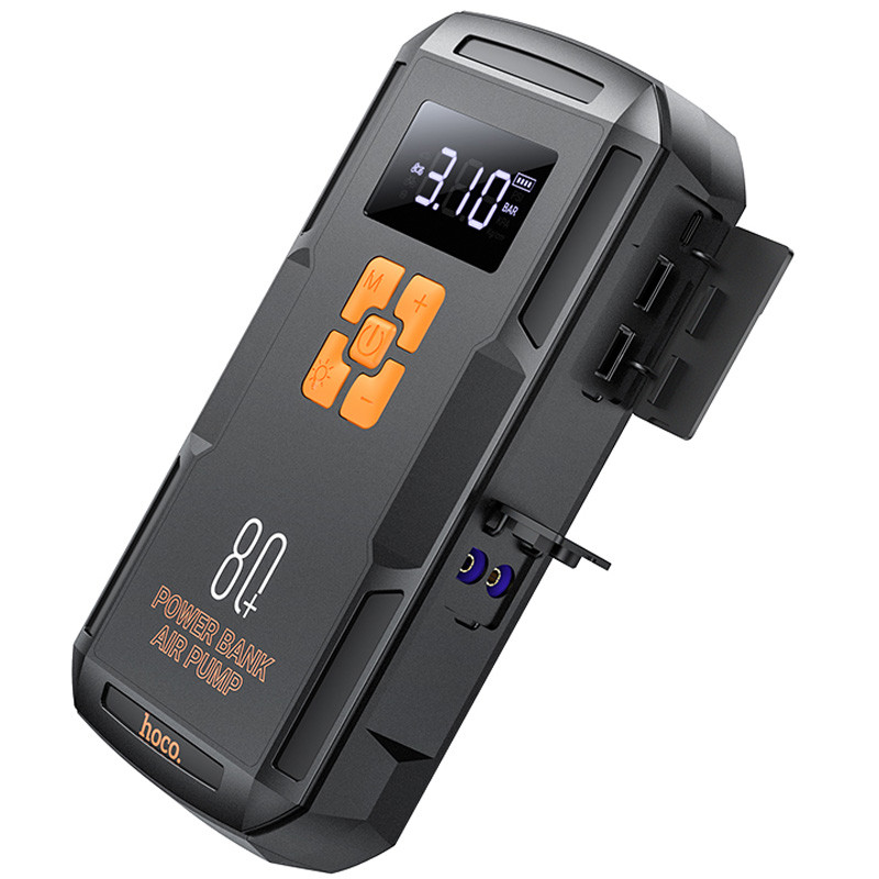 Пусковий пристрій (бустер) для автомобіля Hoco QS2 Land Jump Starter and Air Pump 8000 mAh на малюнкі №4