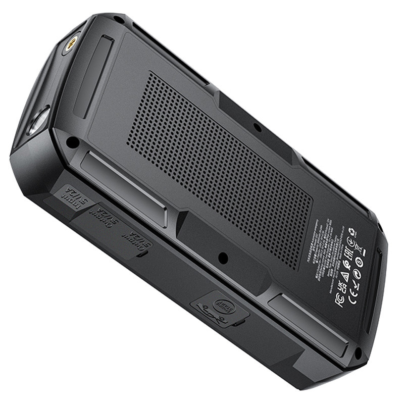 Пусковий пристрій (бустер) для автомобіля Hoco QS2 Land Jump Starter and Air Pump 8000 mAh на малюнкі №5