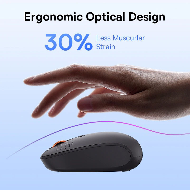 Миша бездротова Baseus F01B Tri-Mode (B01055503833-0) на малюнкі №4