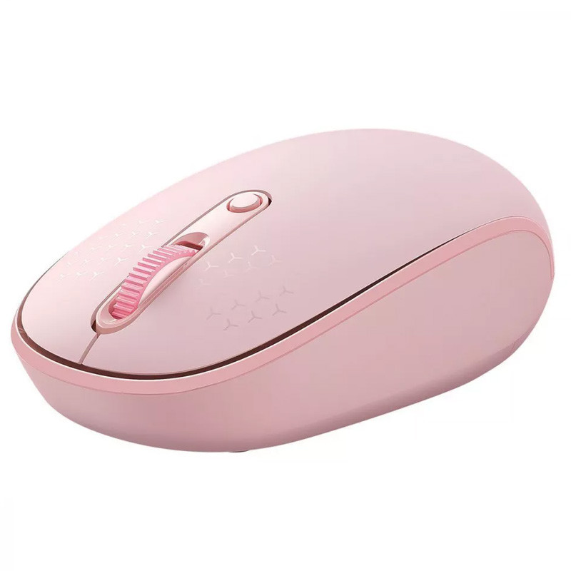 Миша бездротова Baseus F01B Tri-Mode Bluetooth + 2.4G (B01055503833), Pink 3, купити оптом з доставкою