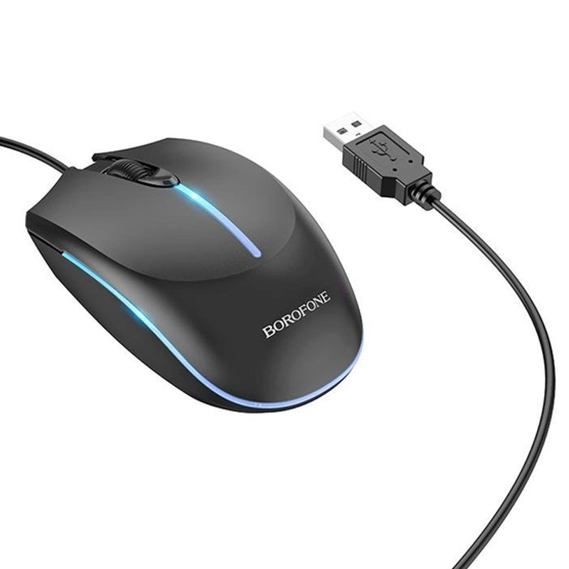 Миша BOROFONE BG10 Soaring game luminous wired дивитися фото №2
