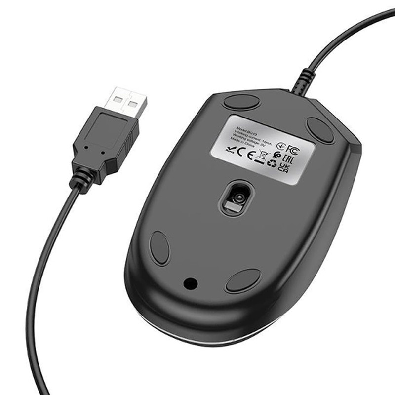 Миша BOROFONE BG10 Soaring game luminous wired дивитися фото №5