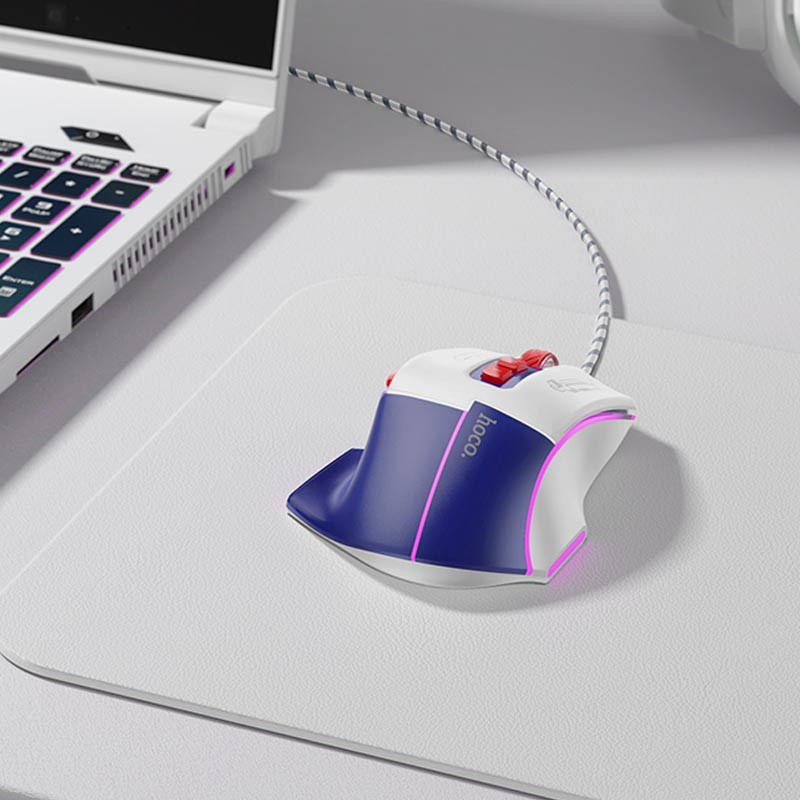 Миша Hoco GM31 Overlord luminous на малюнкі №5