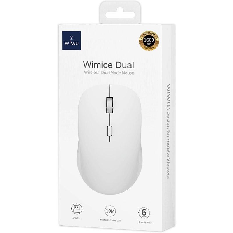 Бездротова миша WIWU WM108 2.4G+BT5.0 на малюнкі №6