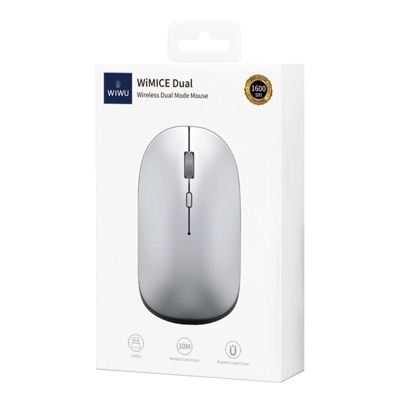 Бездротова миша WIWU WM110 Office Mouse (2.4G+Bluetooth) на малюнкі №5