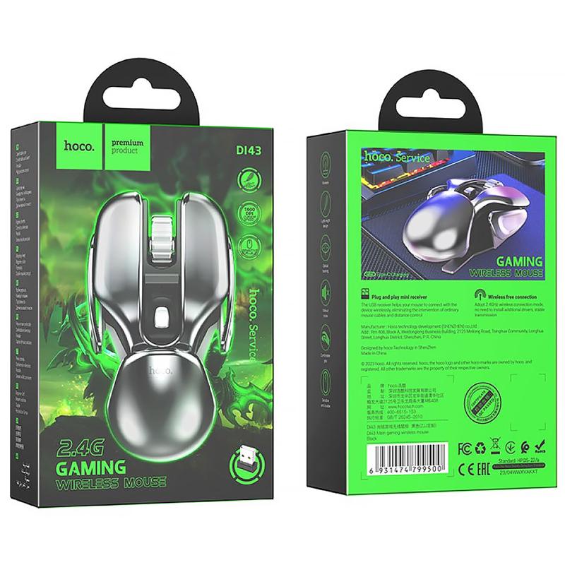 Миша ігрова Hoco DI43 Silent Click 2.4G на малюнкі №6