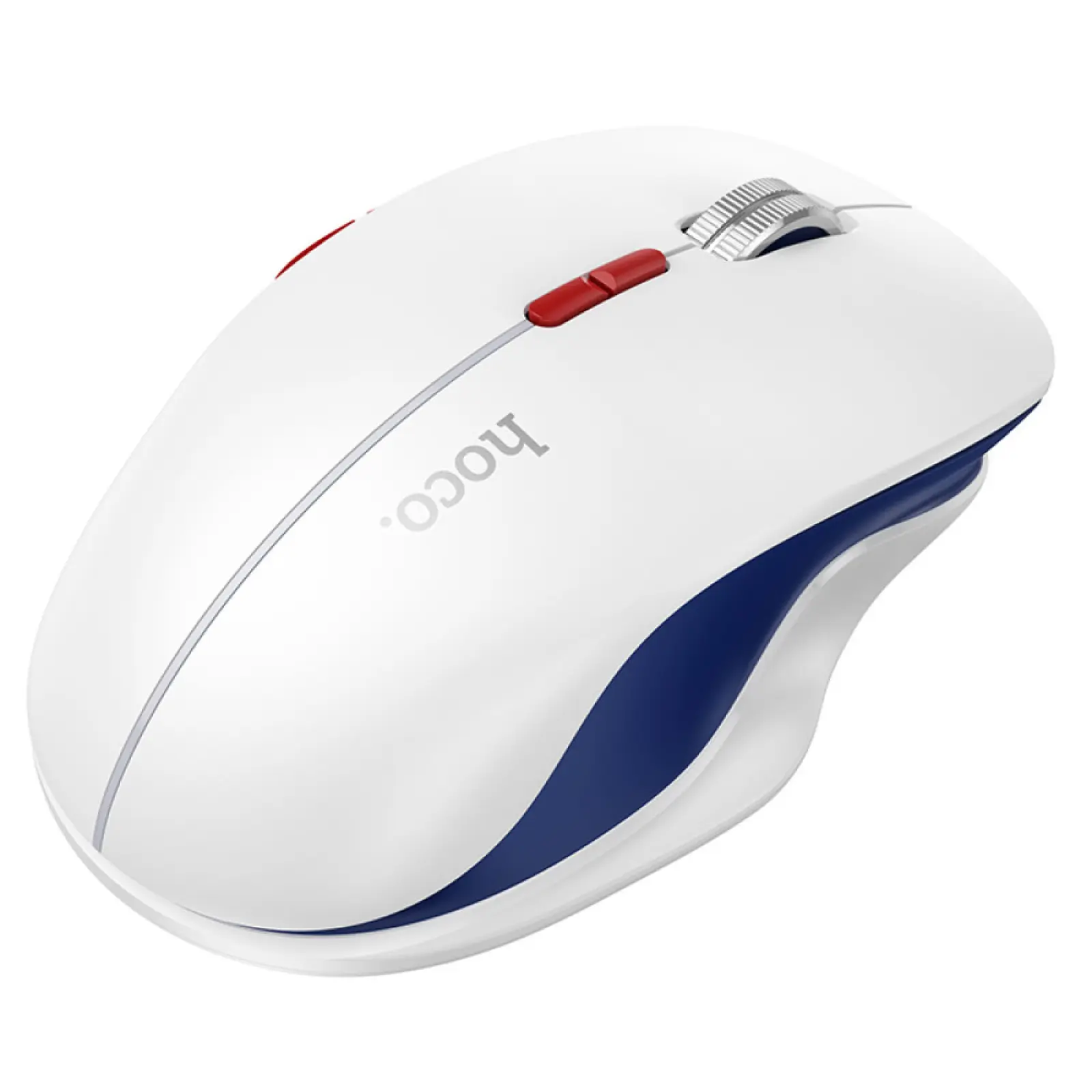 Мышь беспроводная Hoco GM40 Dixon RGB dual-mode, Space White 1, купить оптом с доставкой