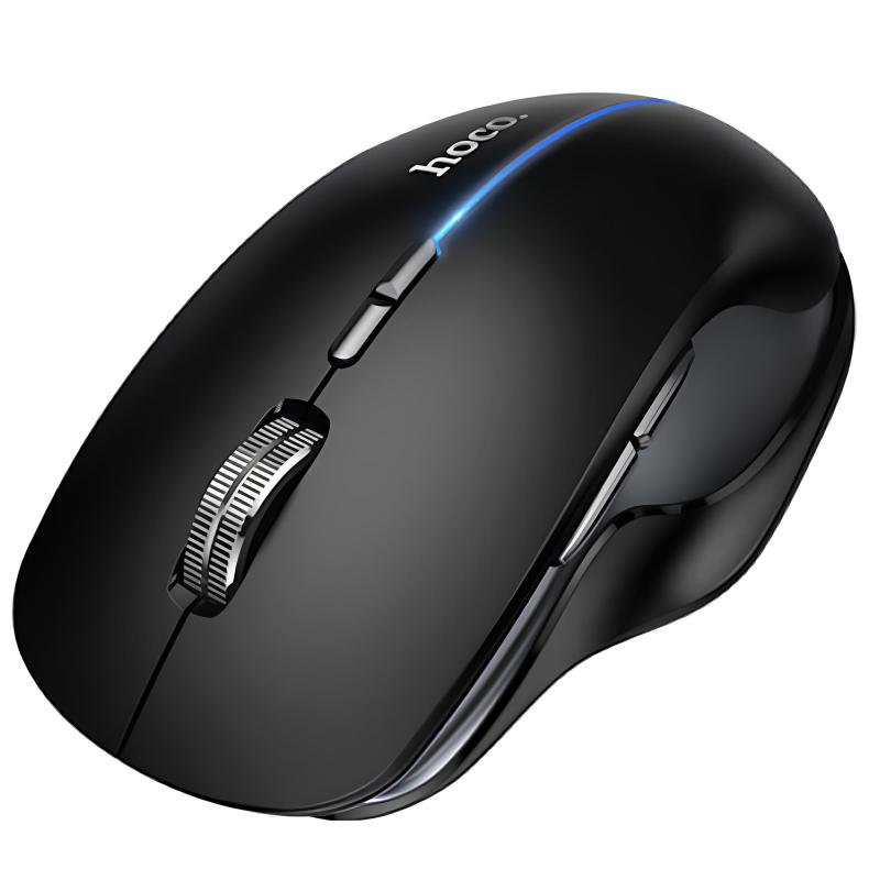 Миша бездротова Hoco GM40 Dixon RGB dual-mode на малюнкі №1