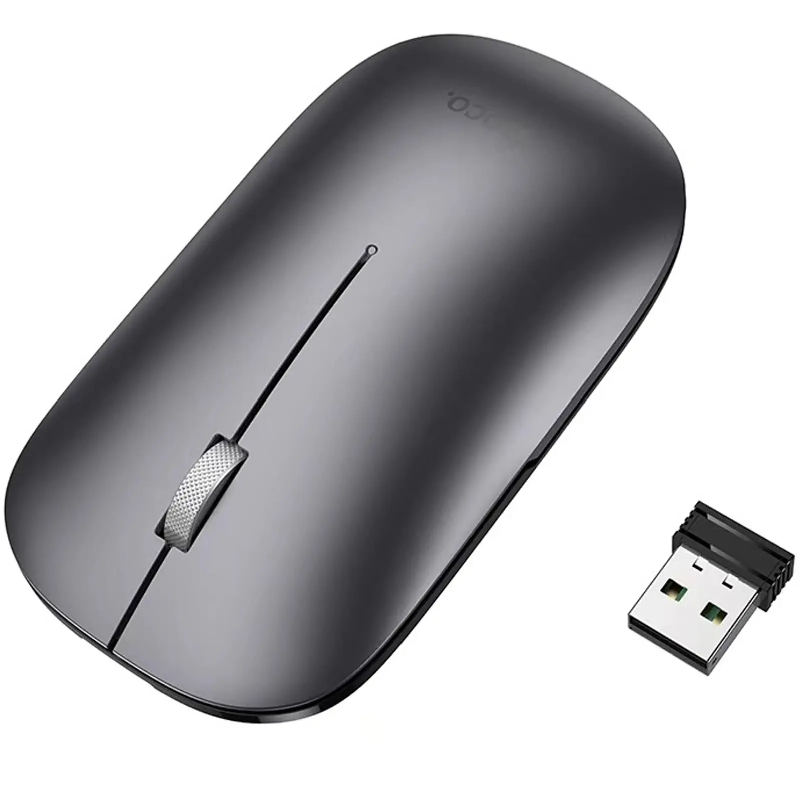 Мышь беспроводная Hoco GM43 Adelanto 2.4G, Deep space gray, купить оптом с доставкой