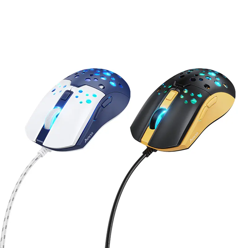 Мышь проводная Hoco GM51 Sky Luminous, купить оптом с доставкой