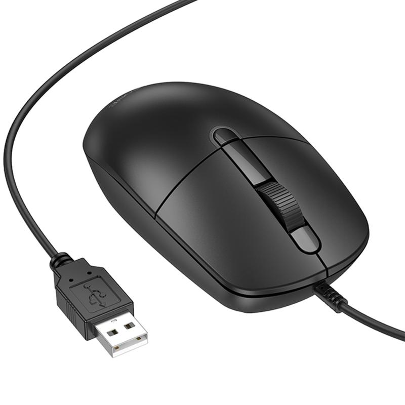 Мышь проводная Borofone BG17 Morning на картинке №5