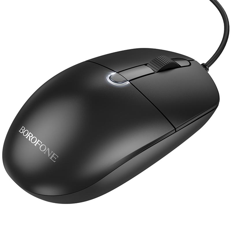 Мышь проводная Borofone BG17 Morning на картинке №6