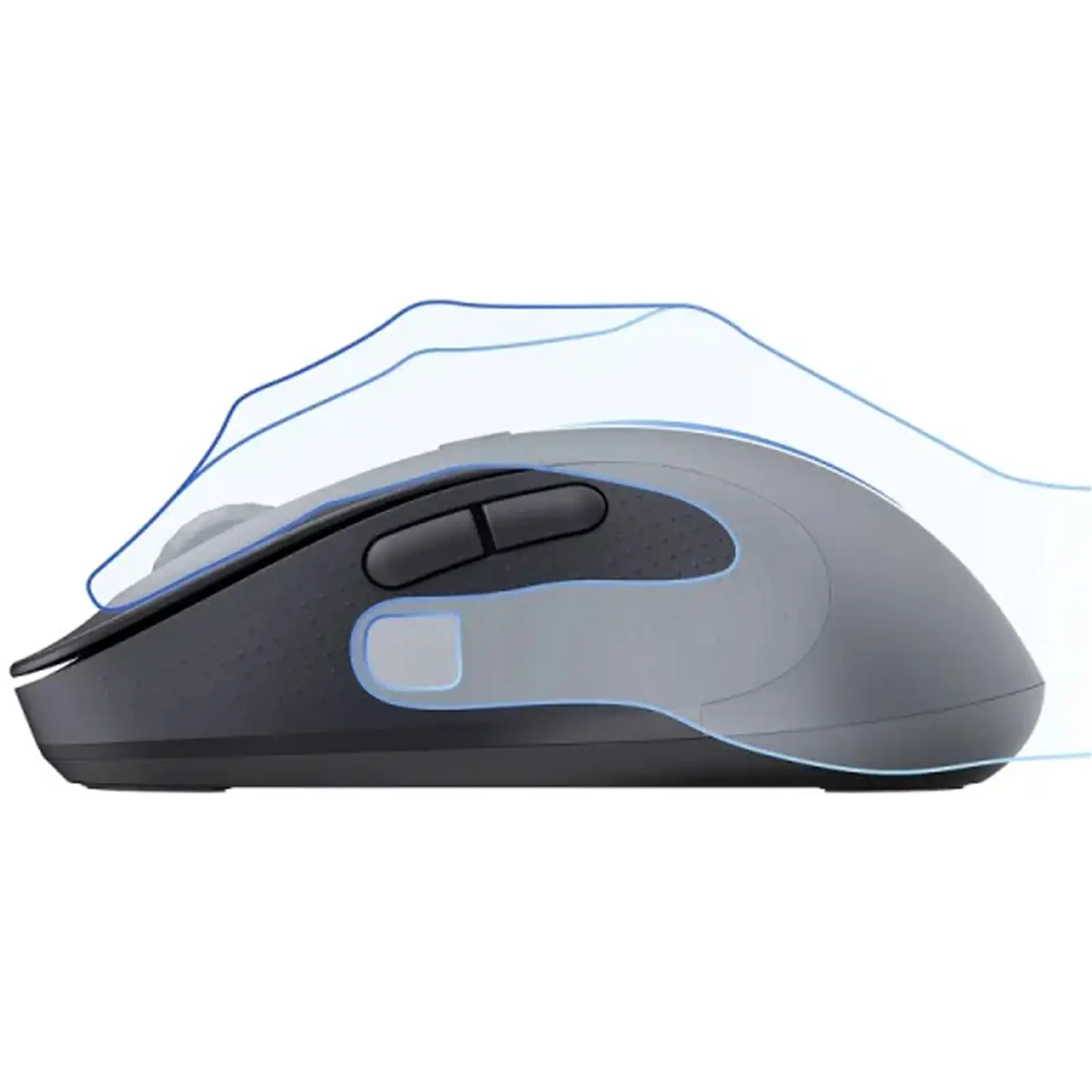 Мышь беспроводная Baseus F02 Ergonomic Bluetooth (B010555), Cluster Black 5, купить оптом с доставкой