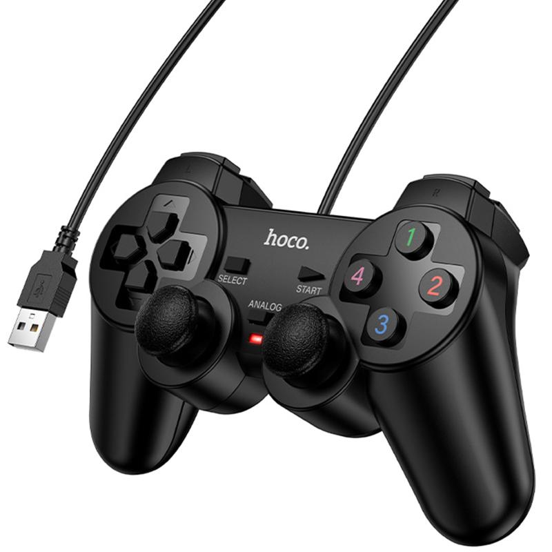 Игровой проводной джойстик геймпад Hoco GA3 Max Joy for PC на картинке №1