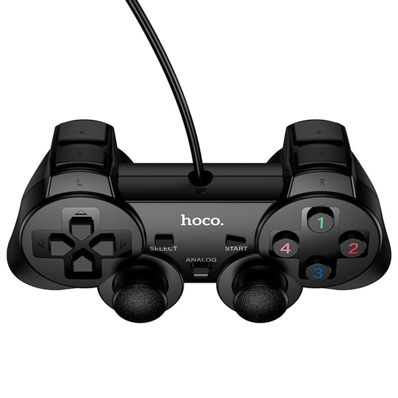 Игровой проводной джойстик геймпад Hoco GA3 Max Joy for PC на картинке №4