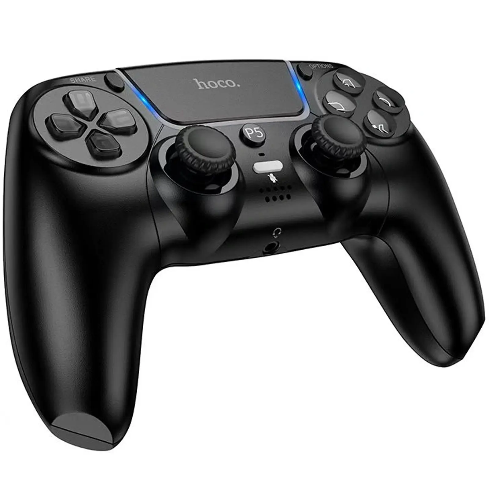 Игровой джойстик геймпад Hoco GA32 Dragon for PS5, Black, купить оптом с доставкой