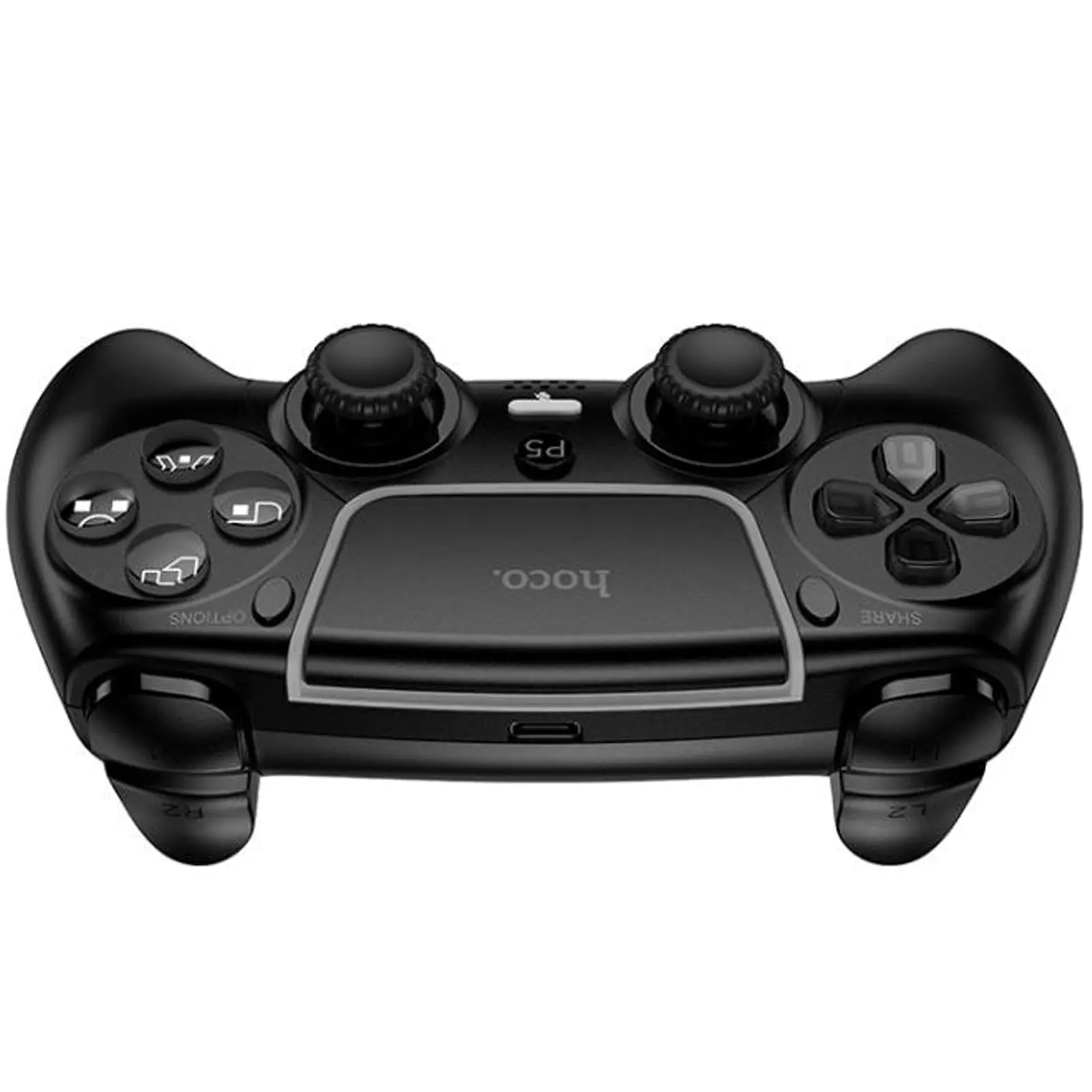 Игровой джойстик геймпад Hoco GA32 Dragon for PS5, Black 1, купить оптом с доставкой