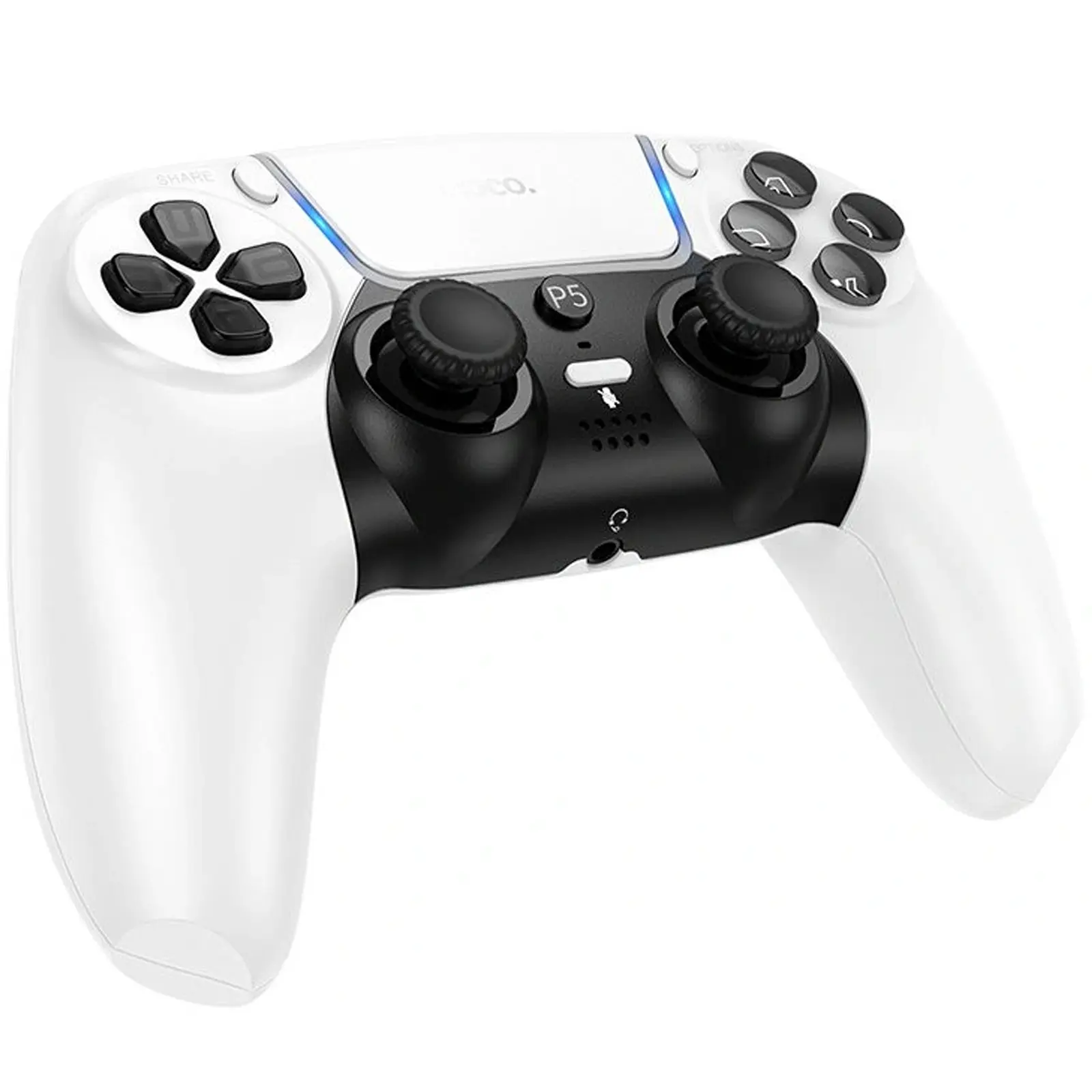Игровой джойстик геймпад Hoco GA32 Dragon for PS5, White, купить оптом с доставкой