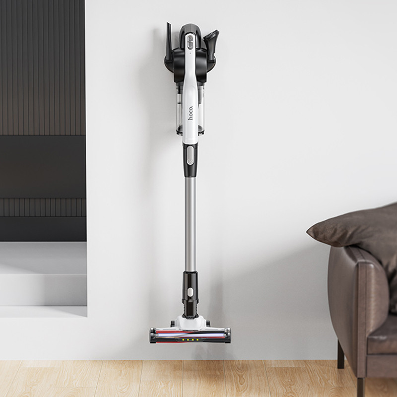 Беспроводной аккумуляторный пылесос Hoco HY11 with roller brush на картинке №6