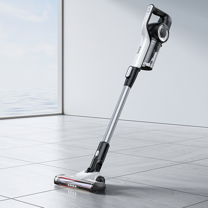 Беспроводной аккумуляторный пылесос Hoco HY11 with roller brush на картинке №7