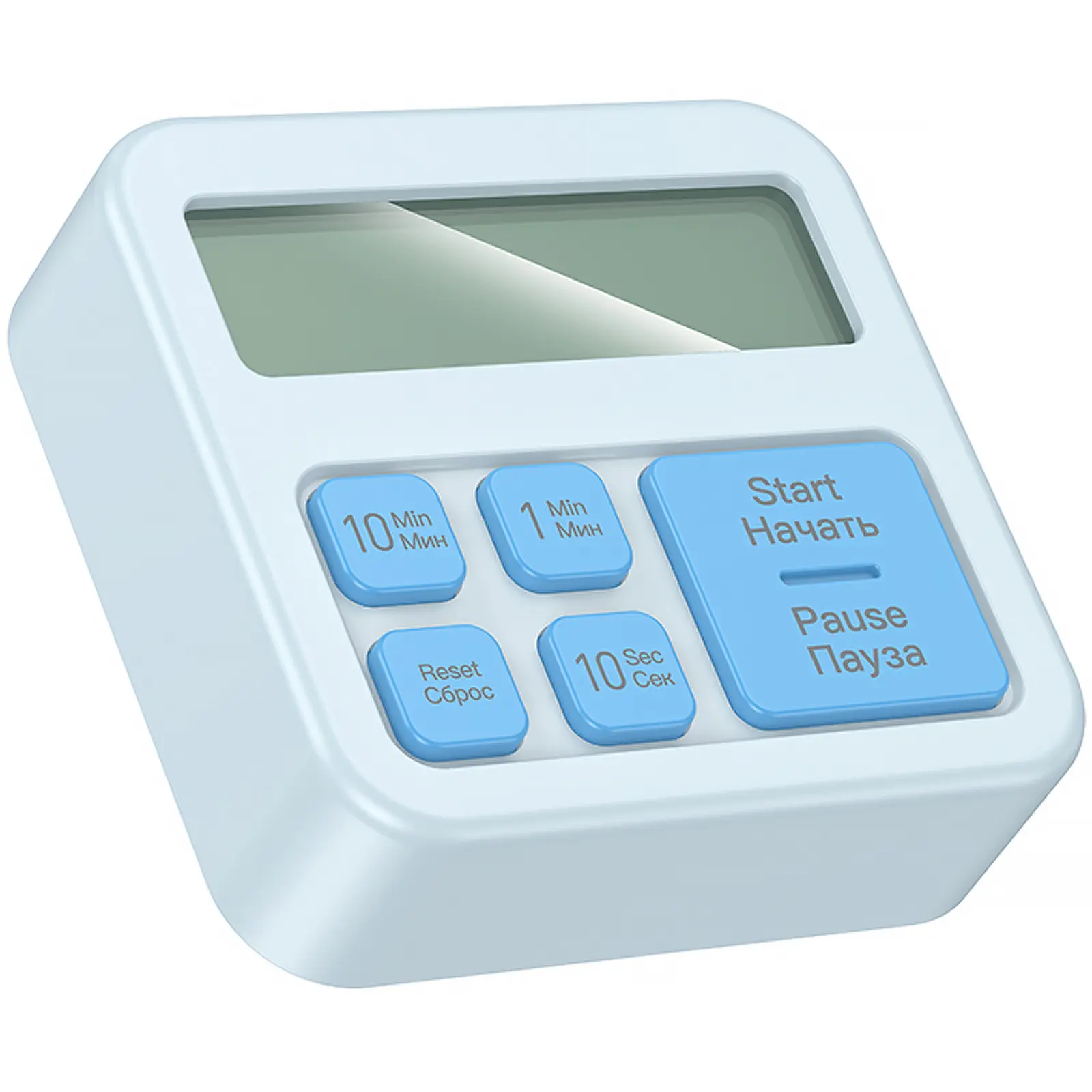 Электронный таймер + часы Hoco HX43 Electronic, Blue 1, купить оптом с доставкой